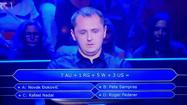 Како је Хрват на Новаку Ђоковићу зарадио пола милиона динара у квизу Милионер